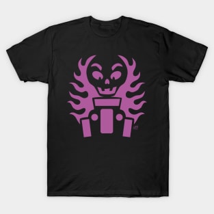 Hot Rod Halloween Skeleton T-Shirt